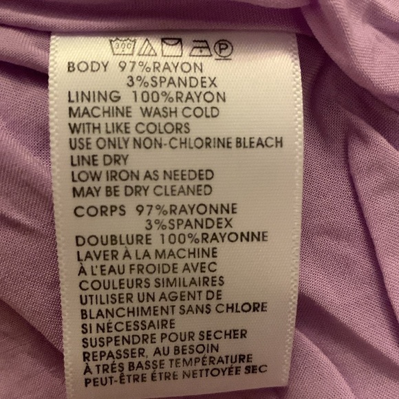 NWT silence + noise Lilac Backless Dress Size 4 - Picture 7 of 11